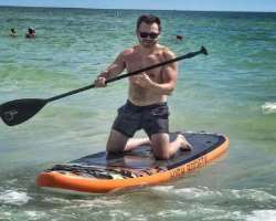 Damian enjoys water boarding and other adventure sports in his free time.